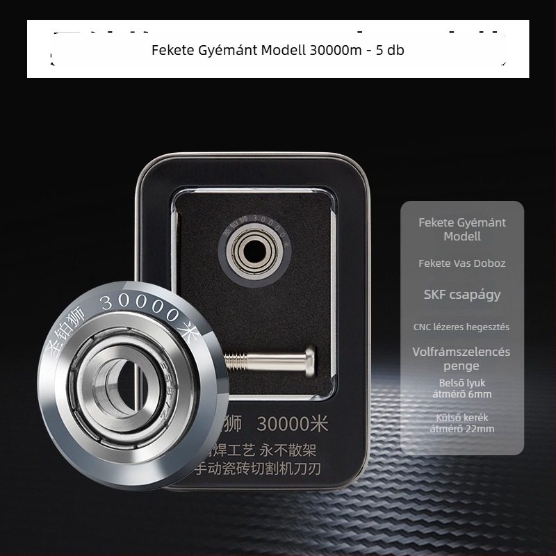 Csempetágító kerék – ötvözet görgő, kiegészítő a csempék és üveg vágásához