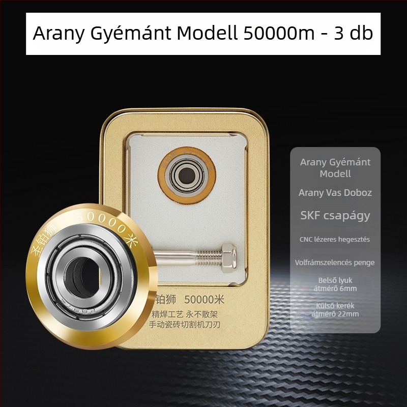 Csempetágító kerék – ötvözet görgő, kiegészítő a csempék és üveg vágásához