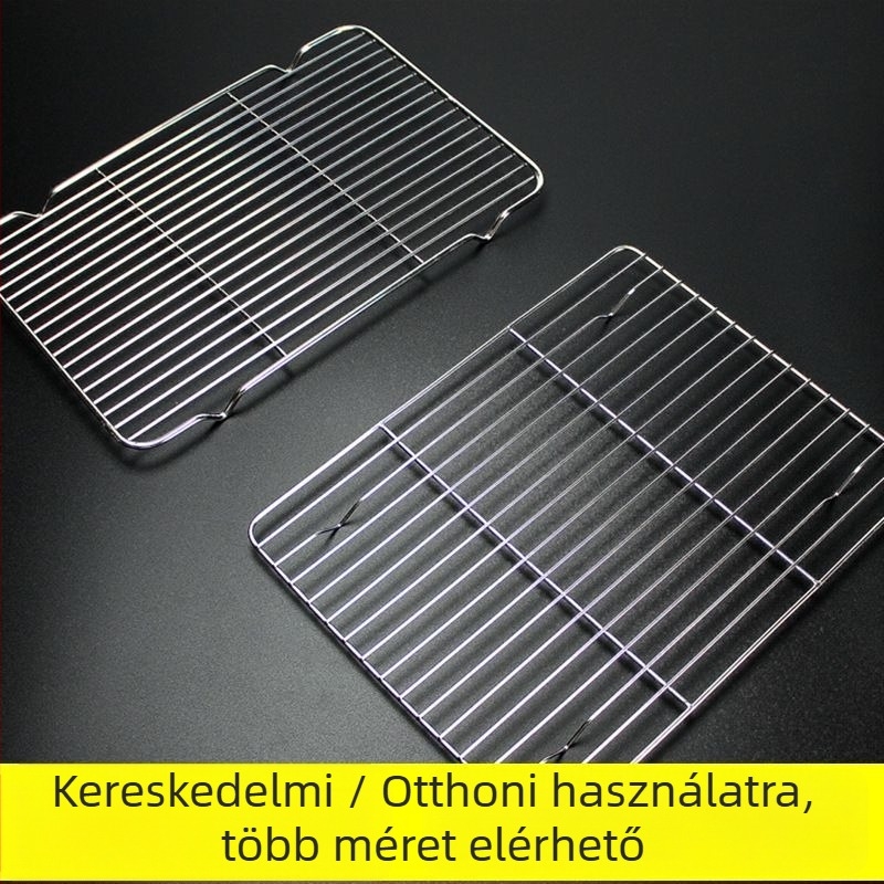 Négyzet alakú összecsukható grillrács kenyérsütéshez