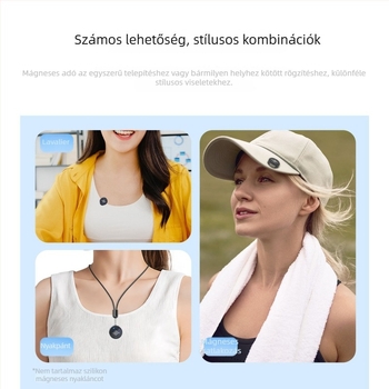 LUUCCO vezetékes lavalier mikrofon, omnidirekcionális, beépített akkumulátor, 20 Hz–20 kHz frekvencia, SNR ≥70 dB, akkumulátor-üzemidő 3–6 óra