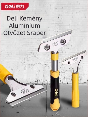 Üvegkaparó penge kiterjesztett ütő éllel a varratok befejezésére és ragasztó eltávolítására; modell: Ügyfélszolgálat; Márka: Egyéb