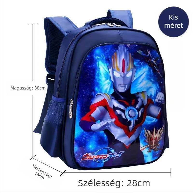 Unisex általános iskolai hátizsák, anime mintával, Oxford anyag, lélegző, vízálló, kopásálló