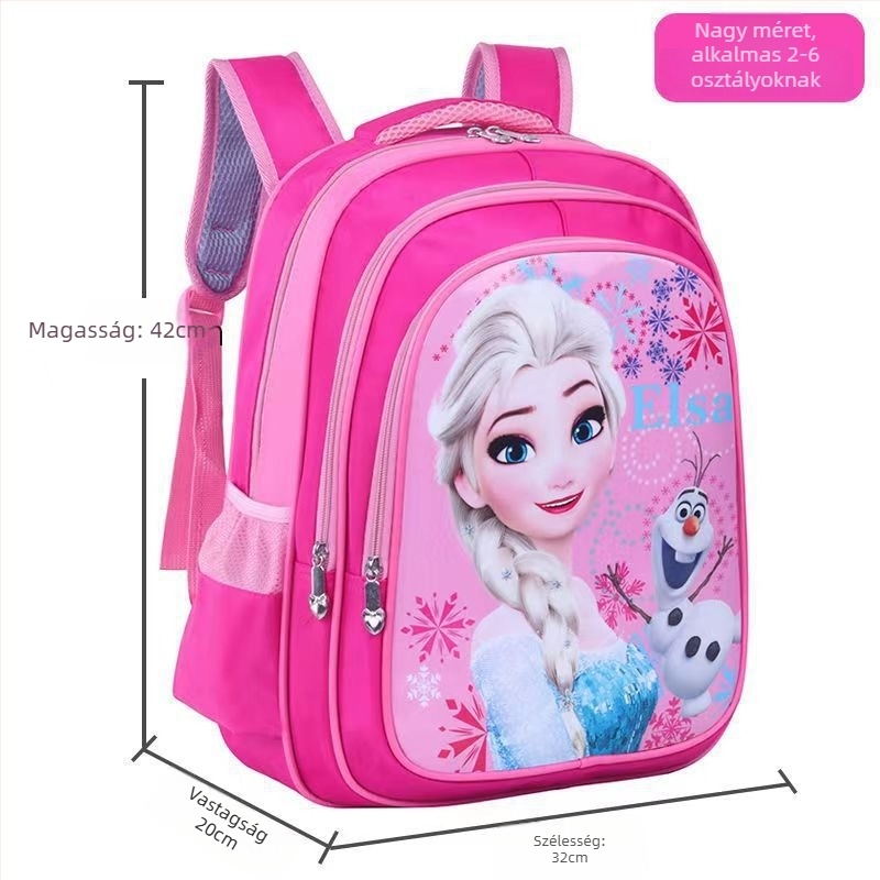 Unisex általános iskolai hátizsák, anime mintával, Oxford anyag, lélegző, vízálló, kopásálló