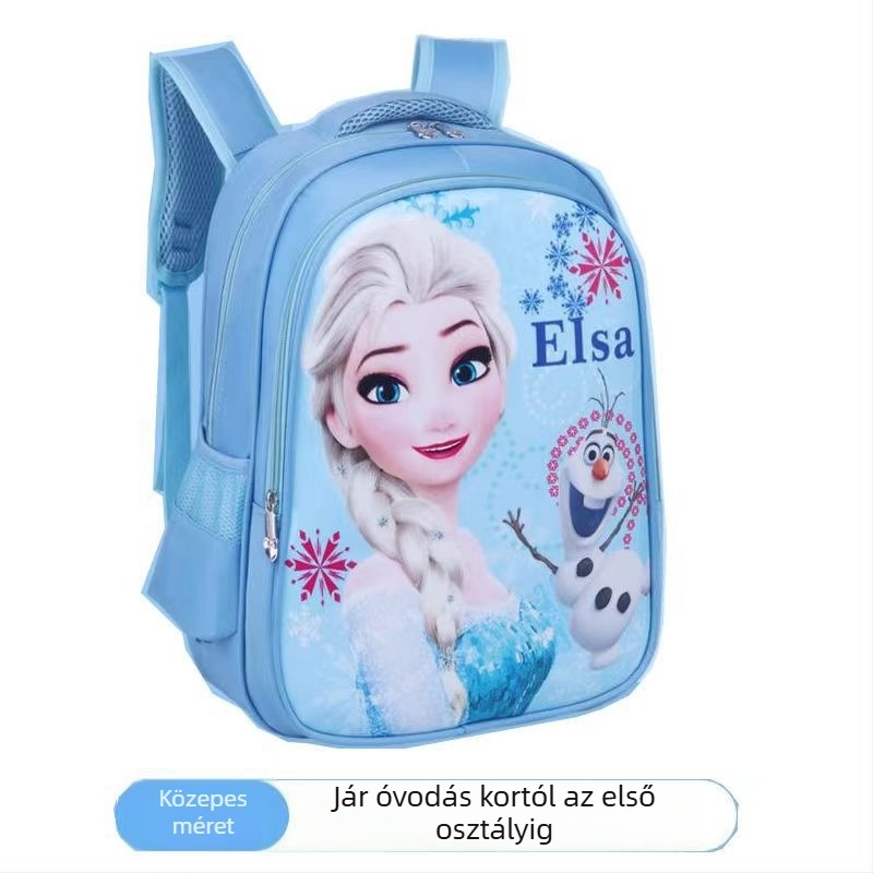 Unisex általános iskolai hátizsák, anime mintával, Oxford anyag, lélegző, vízálló, kopásálló