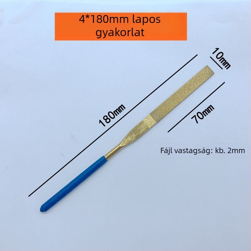 Chaohuidong elektroplált gyémánt reszelő készlet ötvözetből — üvegipari mélyfeldolgozásra, változatos formák: félkör, sík, háromszög