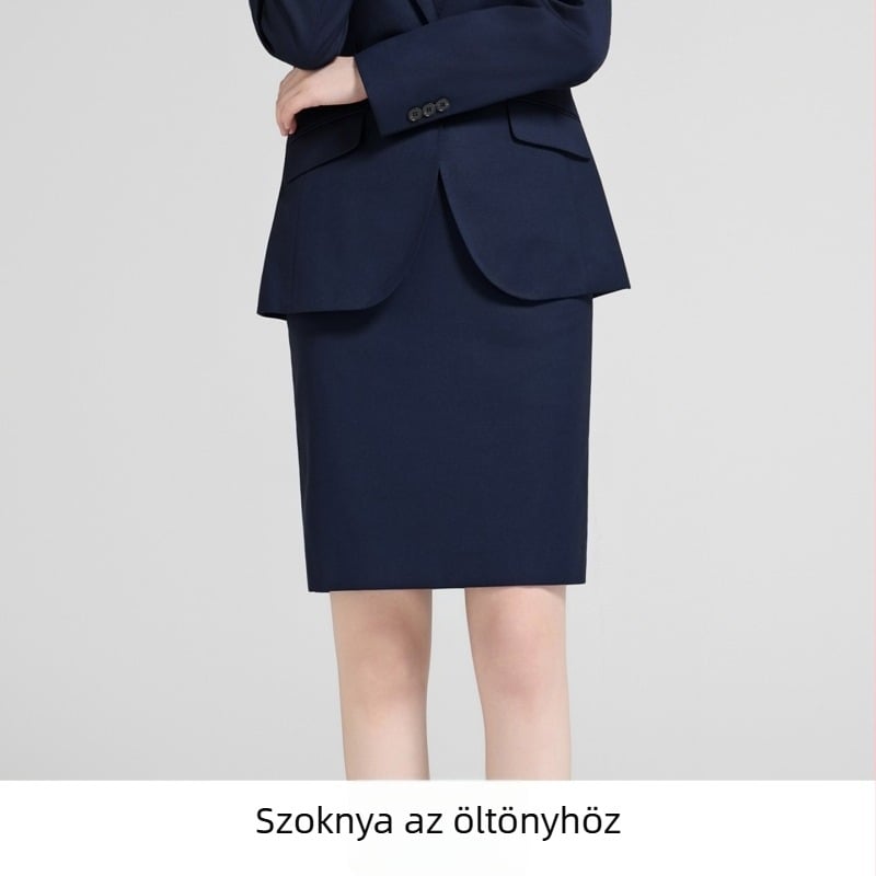 Houndstooth mintás férfi öltöny szett, géppel mosható, egysoros, kétgombos zárás, lapos gallér, poliészter-keverék