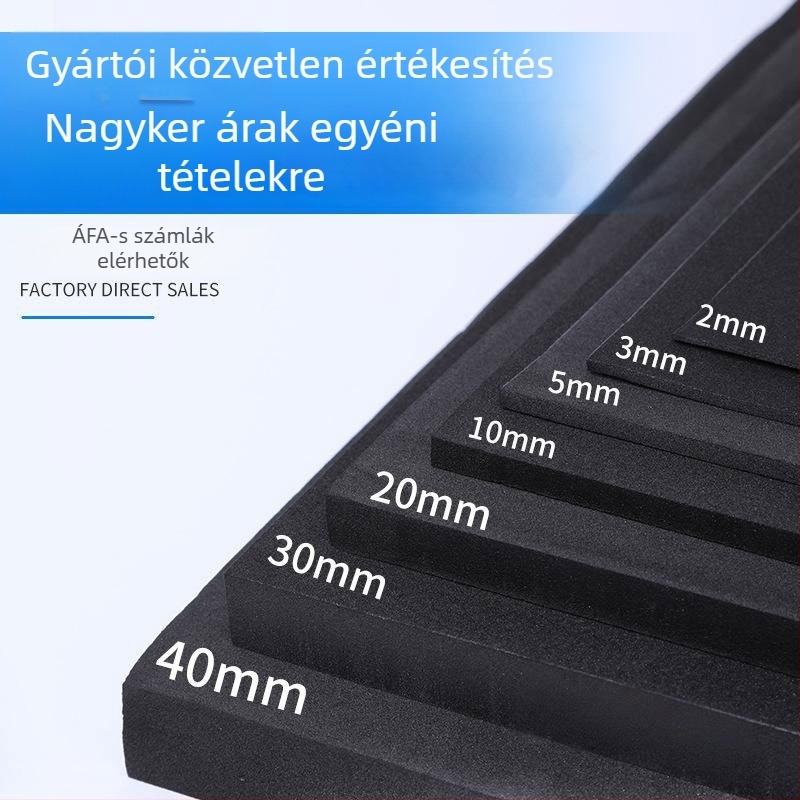 EVA hablap rekvizit cosplayhoz nyomtatással, sűrűség 30 kg/m³, csomagolási bélés testreszabás