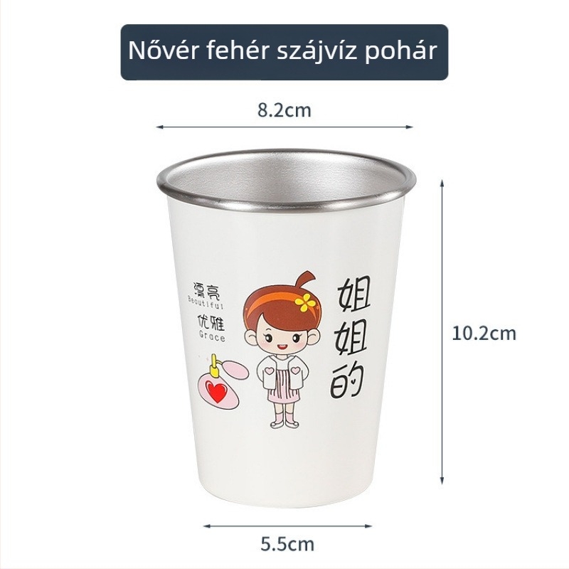 Fogkefés pohár, falra szerelhető, családi használatra, anyag: selyemvirág