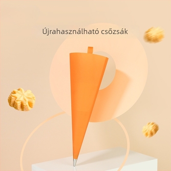 TPU díszítő tasak – újrafelhasználható, élelmiszer-minőségű szilikon hegy a díszítéshez