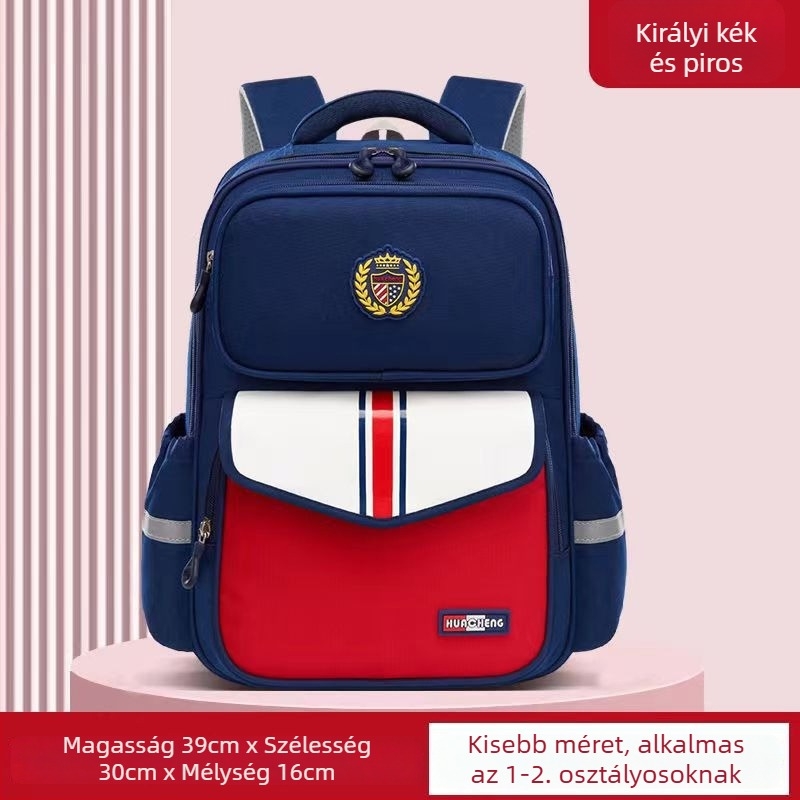 Oxford anyagú gerincvédő hátizsák, nagy kapacitású, légáteresztő, ultrakönnyű, 1–6. osztályhoz