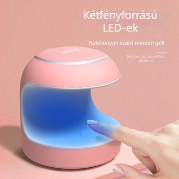 SAMVI Sunmini USB hordozható körömlámpa – mini UV lámpa a manikűrhöz, újratölthető, 100 g