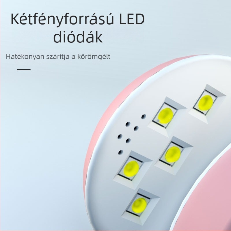 SAMVI Sunmini USB hordozható körömlámpa – mini UV lámpa a manikűrhöz, újratölthető, 100 g