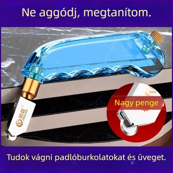 Jingling üvegvágó kés — Modell Ordinary Glass Knife, Alkalmazási terület: Univerzális, Vágási vastagság: Univerzális