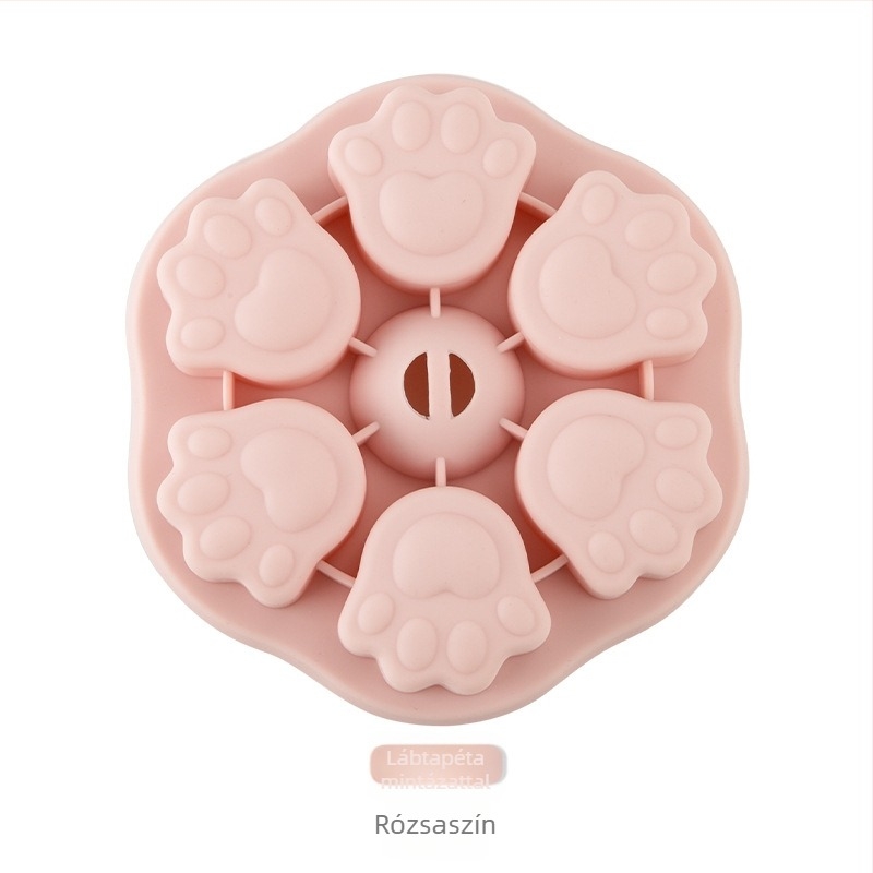 Szilikon babaélelmiszer-forma gőzöléshez és sütéshez – élelmiszerbiztonságú tortaforma, rajzfilmszerű dizájn, szabálytalan alak, családi használatra