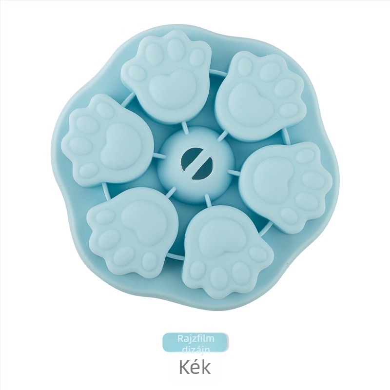 Szilikon babaélelmiszer-forma gőzöléshez és sütéshez – élelmiszerbiztonságú tortaforma, rajzfilmszerű dizájn, szabálytalan alak, családi használatra