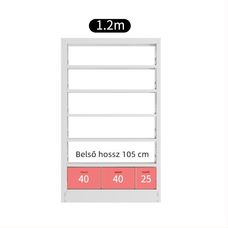 Összecukható műanyag tároló doboz polcokra és szekrényekbe, 10–20 L, könyvek, játékok és nassolnivalók rendezője, modern minimalista dizájn