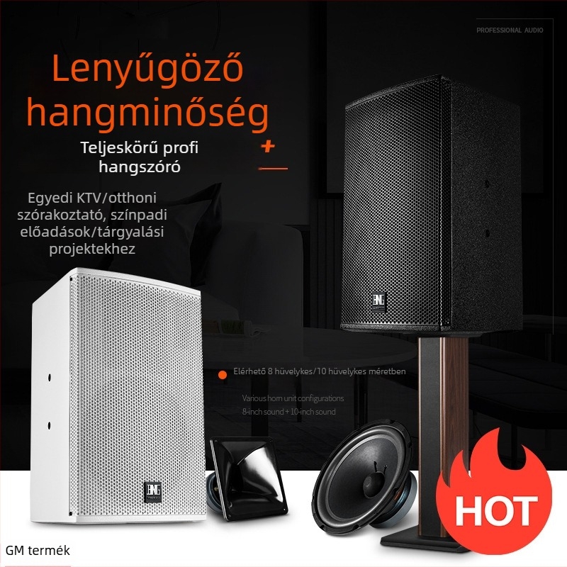 Wert 1002 erősítő/készülék – 200–300W, 2-csatornás, 2 hangszóró