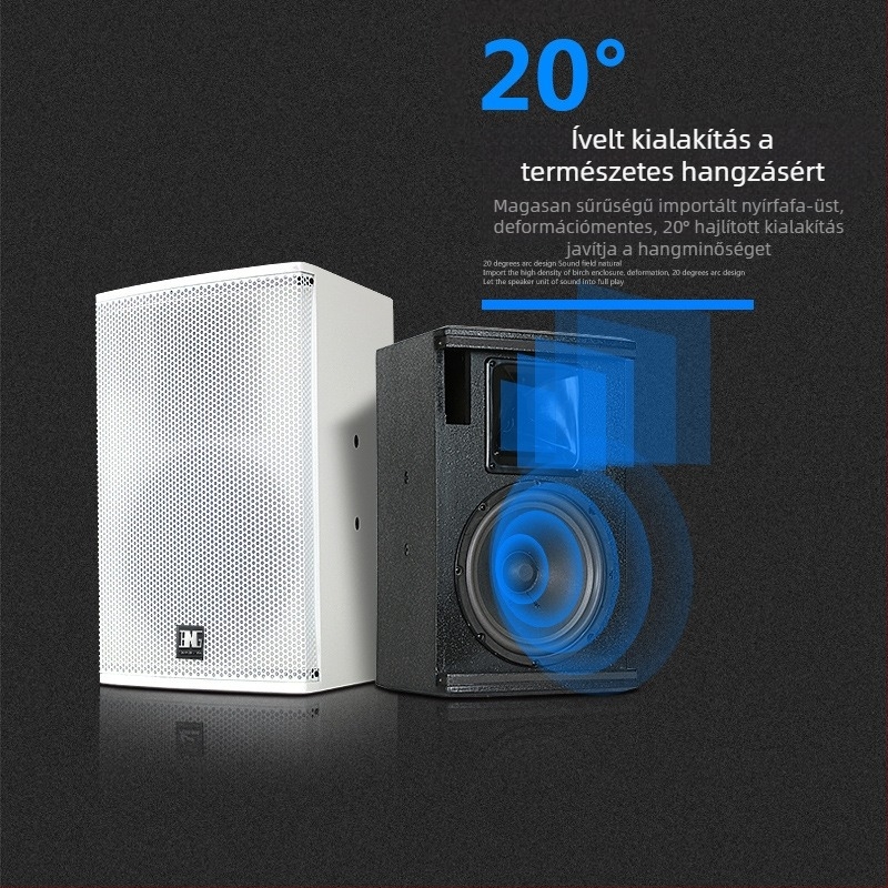 Wert 1002 erősítő/készülék – 200–300W, 2-csatornás, 2 hangszóró