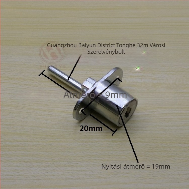 Háromfiókos szekrényzár – Modell 288-Net Lock; Anyag: cink-ötvözet; Alkalmazás: fiókos szekrény ajtó; Stílus: modern egyszerűség; Márka: Little Doctor Co-ordination