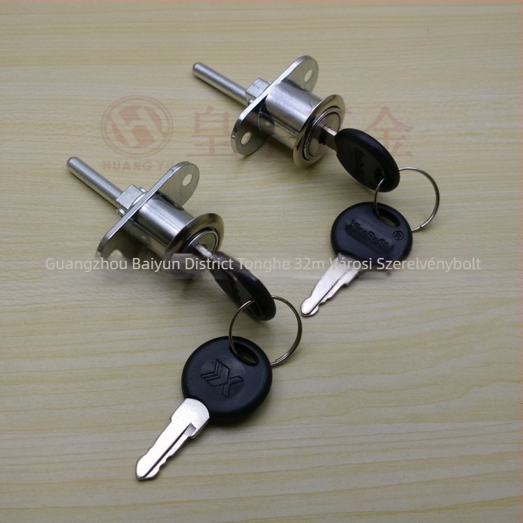 Háromfiókos szekrényzár – Modell 288-Net Lock; Anyag: cink-ötvözet; Alkalmazás: fiókos szekrény ajtó; Stílus: modern egyszerűség; Márka: Little Doctor Co-ordination