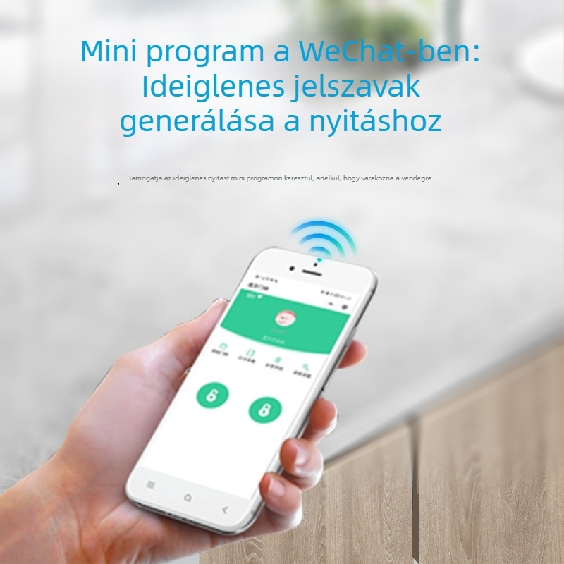 Üvegajtó ujjlenyomat-zár – Modell C83C, alumínium szerkezet, panel és fogantyú: akril panel + alumínium ötvözet, kereskedelmi felhasználás, modern egyszerű stílus