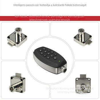 Kerong Kr-m19-cla1 Fiókzár cink ötvözetből archívumokhoz — modern minimál stílus, nyomon követhető henger