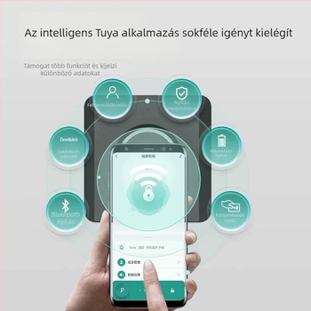 Biometrikus fiók- és szekrényzár ujjlenyomat és jelszóval, Type-C interfész, K-16 modell