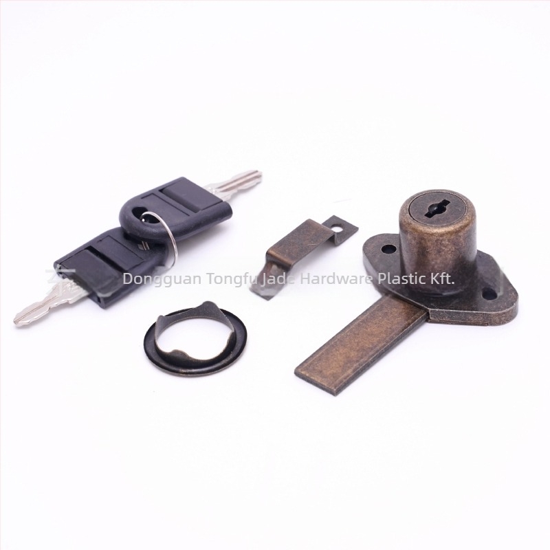 Diamond Lock zár szekrényekhez és irodai bútorokhoz — cinkötvözet, Tongfu márka, modell Diamond lock, stílus modern egyszerűség