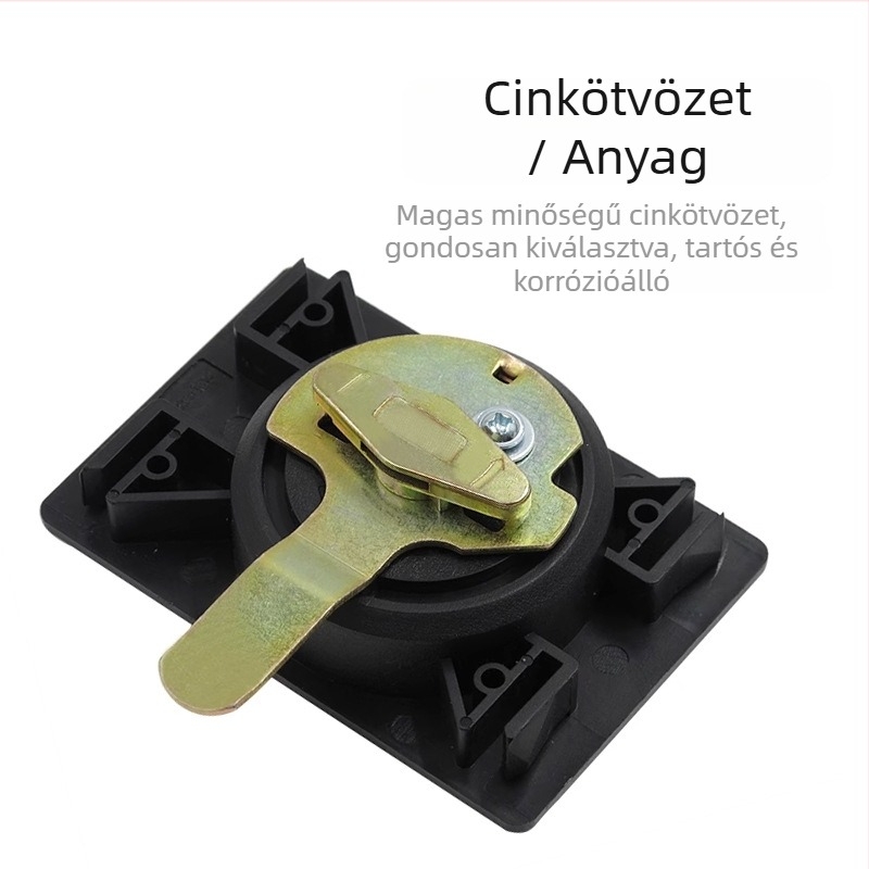 Fogantyúzár szekrényekhez — Modell 9830, modern egyszerű stílus; kapcsolószekrény-zár; elosztó szekrény-zár