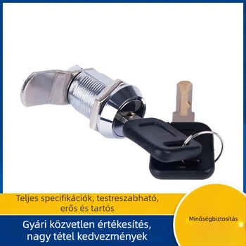 FUXIAN CAM zár fa- és acélbútorokhoz, cink ötvözet, modell 2101, rozsdamentes
