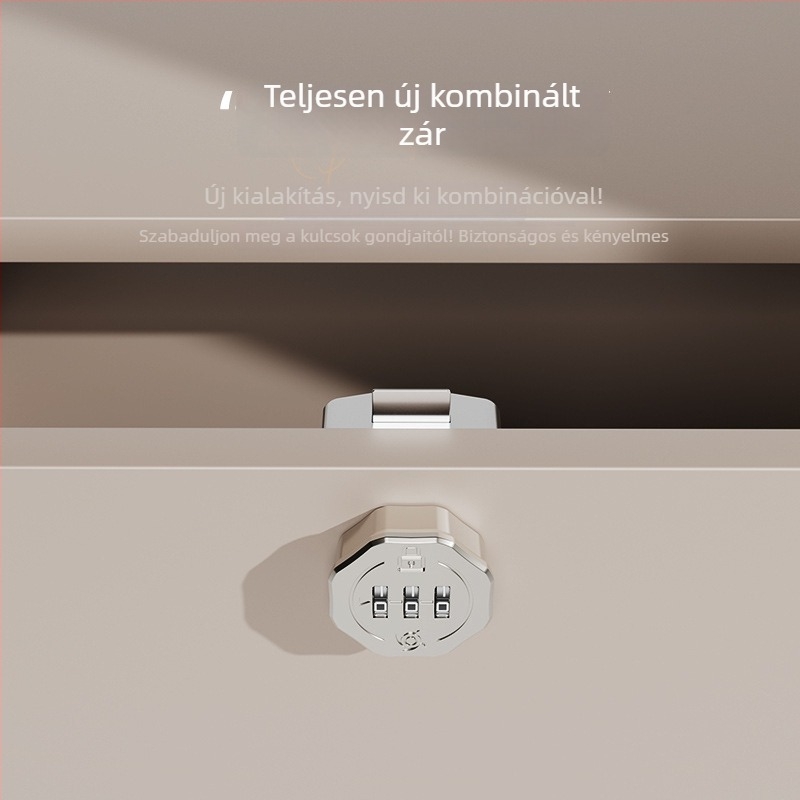 Íróasztalokhoz és szekrényekhez készült kombinációs zár — cinkötvözet, modell 8301, Le Tai's Home, Modern Minimalista Stílus