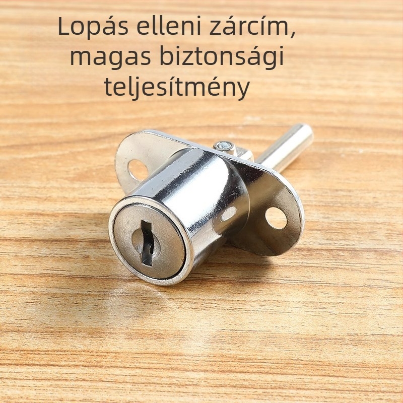 Három az egyben fiókzár irodai íróasztalhoz – Anyag: cinkötvözet; Modell: SLSUO; Márka: Shouli; Stílus: Modern Minimalista