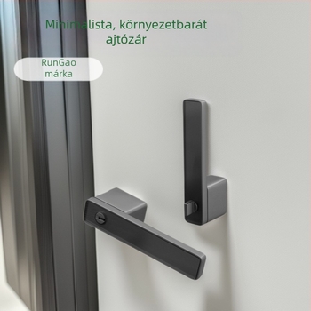 Minimalista ökológiai ajtózár fa ajtókhoz, mágneses zár, csendes működés
