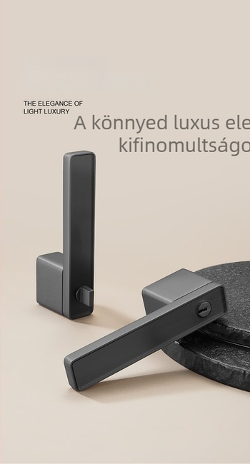 Minimalista ökológiai ajtózár fa ajtókhoz, mágneses zár, csendes működés