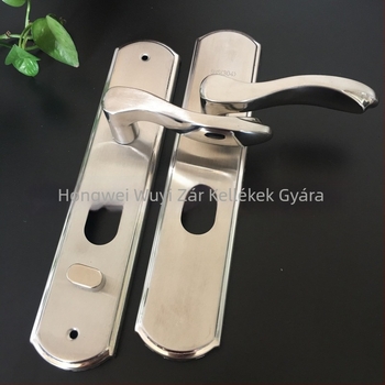 Biztonsági ajtókhoz való mechanikus zártest, 201 rozsdamentes acél, HW806-G07 modell, modern letisztult stílus