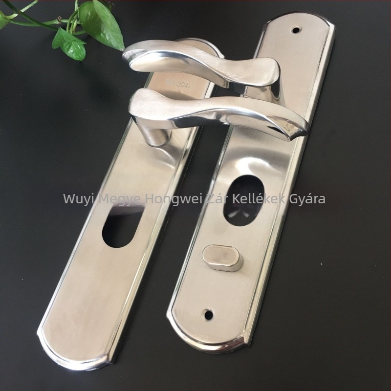 Biztonsági ajtókhoz való mechanikus zártest, 201 rozsdamentes acél, HW806-G07 modell, modern letisztult stílus