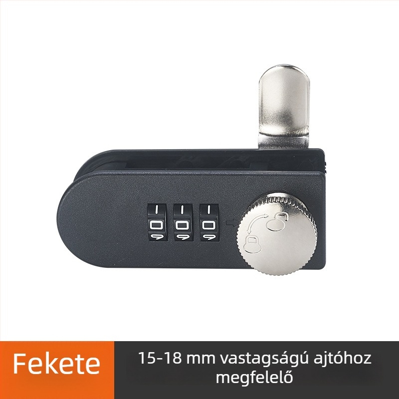 Fiókzár digitális kóddal, cinkötvözetből, modell JFL138, fiókokhoz, magáncímke elérhető