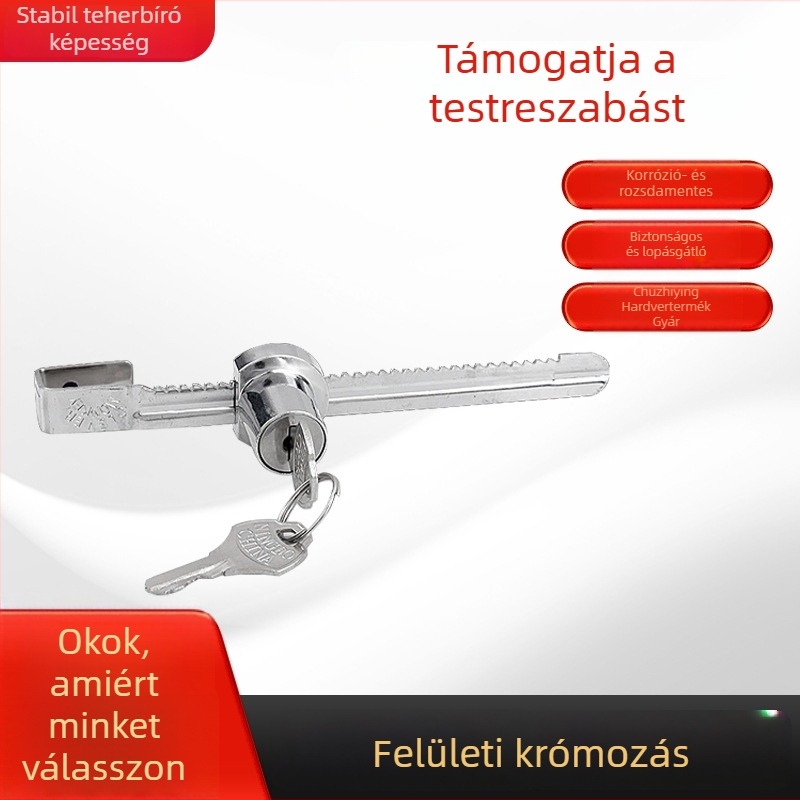 328B üvegvitrin zár – fiókos zár üvegvitrinhez
