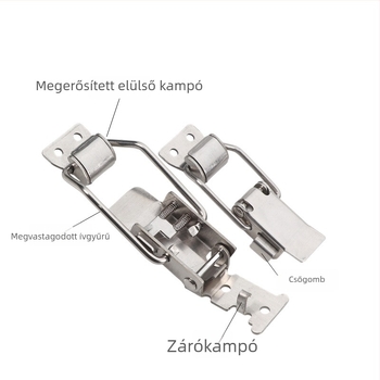 304 rozsdamentes acélból készült lock buckle, modell 86, stílus New chinoiserie
