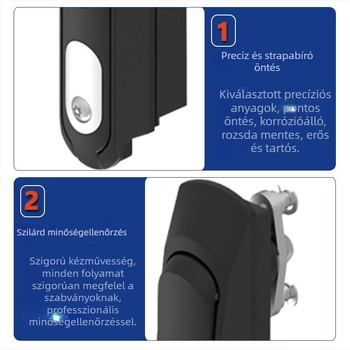 Fiókzár cink ötvözetből, Yr054 modell, biztonsági szekrényekhez, Yurong