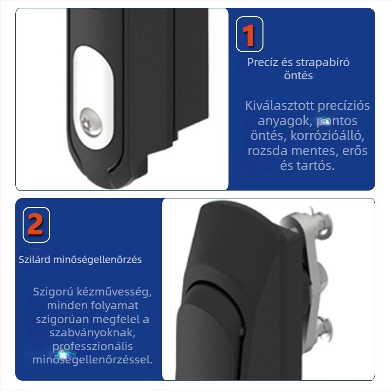 Fiókzár cink ötvözetből, Yr054 modell, biztonsági szekrényekhez, Yurong