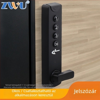 Intelligens fiókzár digitális jelszóval, szekrényekhez és bútorokhoz