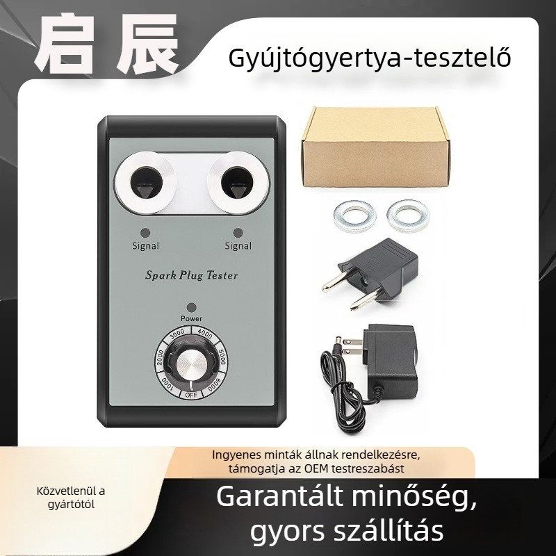 Autógyújtógyertya-tesztelő
