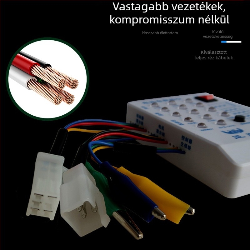 Yalan elektromos jármű gyors fázisillesztő eszköz a kábelezéshez és motorvezérlő teszteléséhez