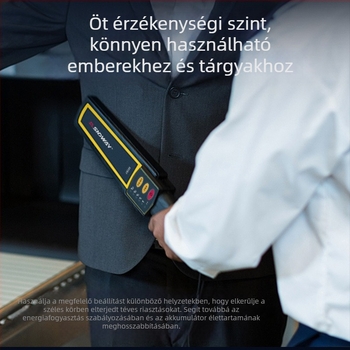 SNDWAY Shendawei kézi fémdetektor biztonsági ellenőrzéshez iskolákban, helyszíneken, állomásokon és találkozókon