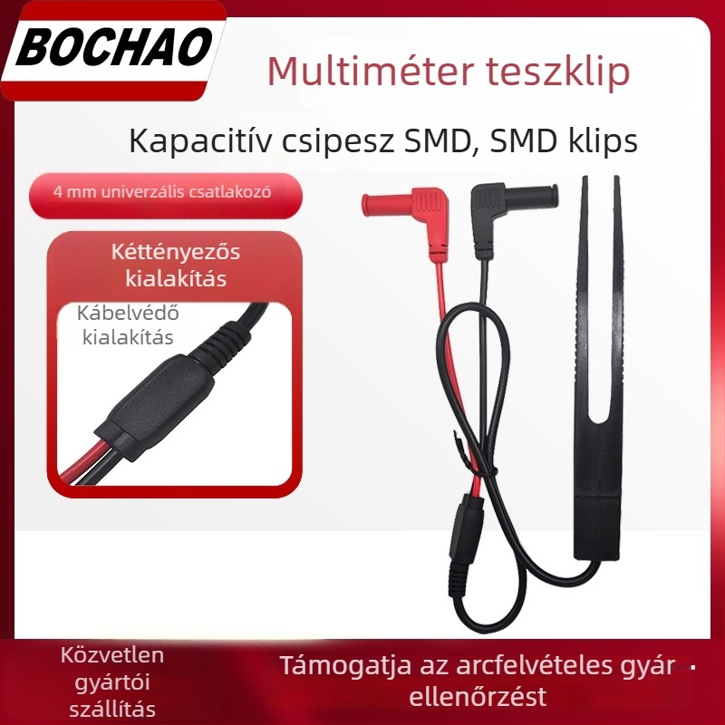 Bo Super Electric Power BC0001025300 — SMD klip bronz-nikkel bevonattal, 1–2, teszthez multiméterrel