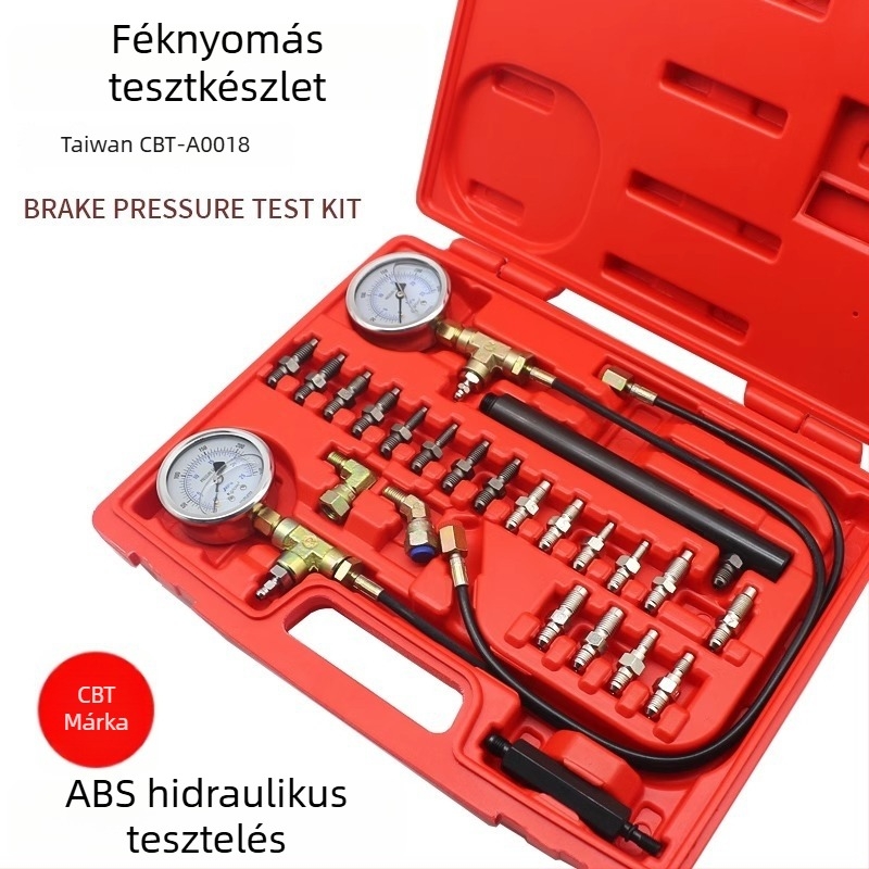 CBT fékfolyadék nyomásmérő, ABS hidraulikus nyomás – fékrendszer vizsgáló eszköz