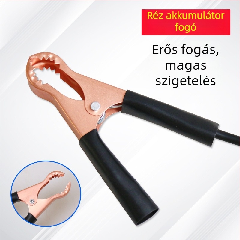 Autóvillamossági szivárgásdetektor akkumulátor terminál tesztklipszssel, súly 0.07
