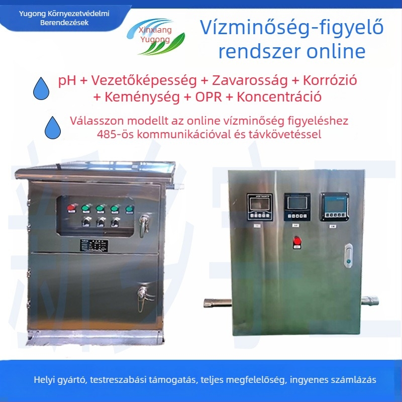 Esővíz-szivattyúkamra online vízminőség-ellenőrző rendszer és hűtőtorny keringetett vízrendszere — Márka Yu gong, Termékkód 89, Alkalmazási terület: Építészet