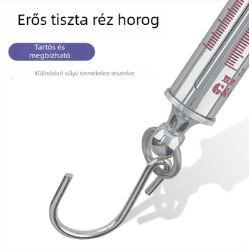 Shuangjie LTZ dinamométer, rugós mérleg húzáshoz, cső típusú Newton-erőmérő, húzási tester